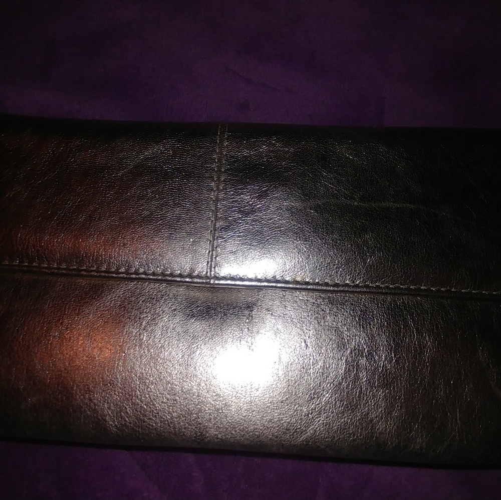 🌟Gold Genuine Leather Clutch *New*🌟